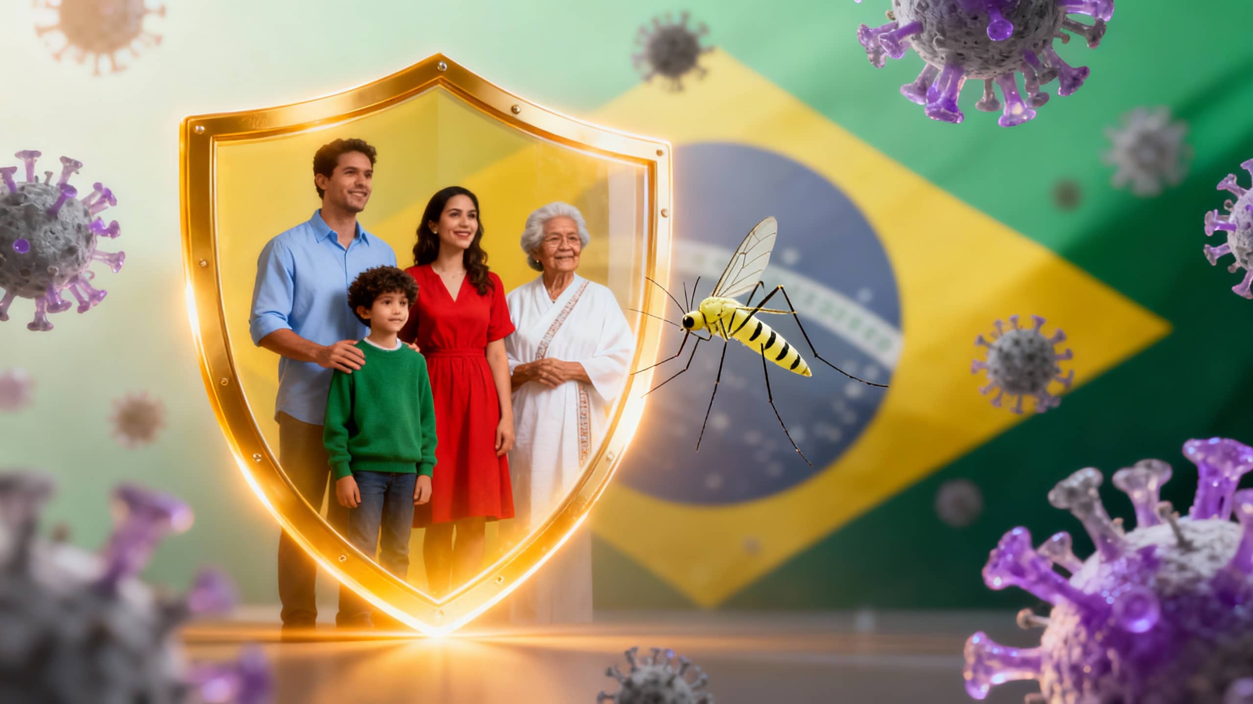 Vacinas da Dengue e VSR: As Novas Armas da Ciência Chegaram. Sua Família Está Pronta? clivped virus sincicial respiratório abrysvo arexvy